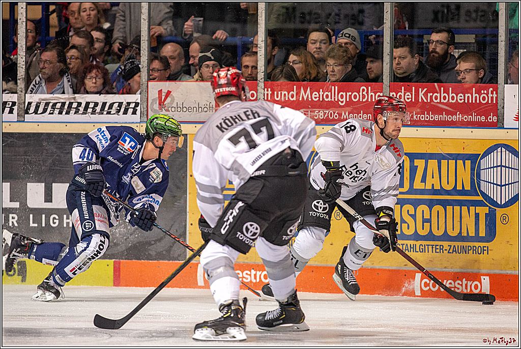 DEL; Iserlohn Roosters - Koelner Haie, 23.11.2018